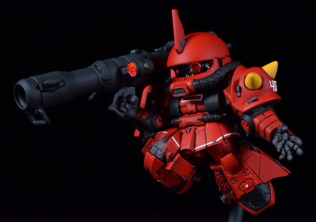 ケンプファー、νガンダムと製作してきて、今回は工作数を増やしてみましたが、非常にかっこよくなりました！