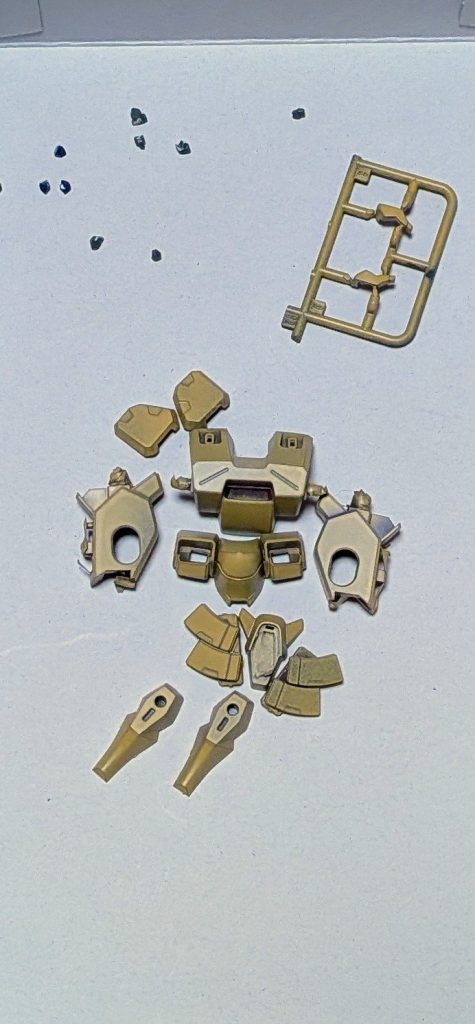 作品名：現在製作中<p>胴体はレッドブラウンの方が良かったかな？</p>
