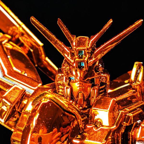 HGゴッドガンダム（ハイパーモード）をメッキ塗装で再現しました
