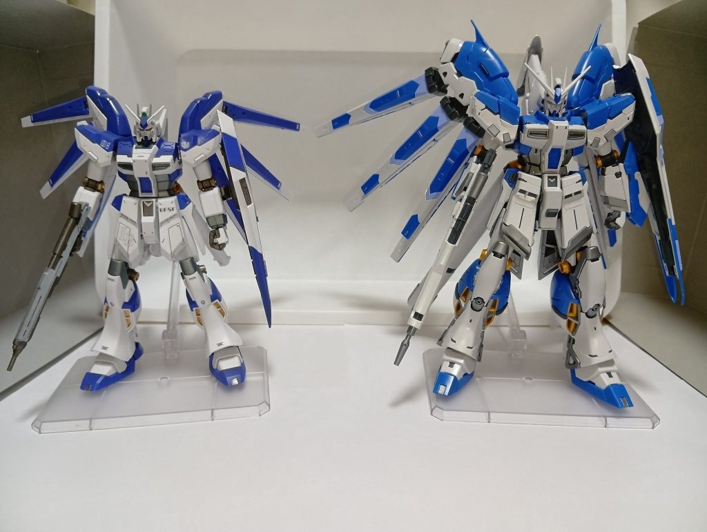 RGと比較。やっぱりRGの方がいいですね。