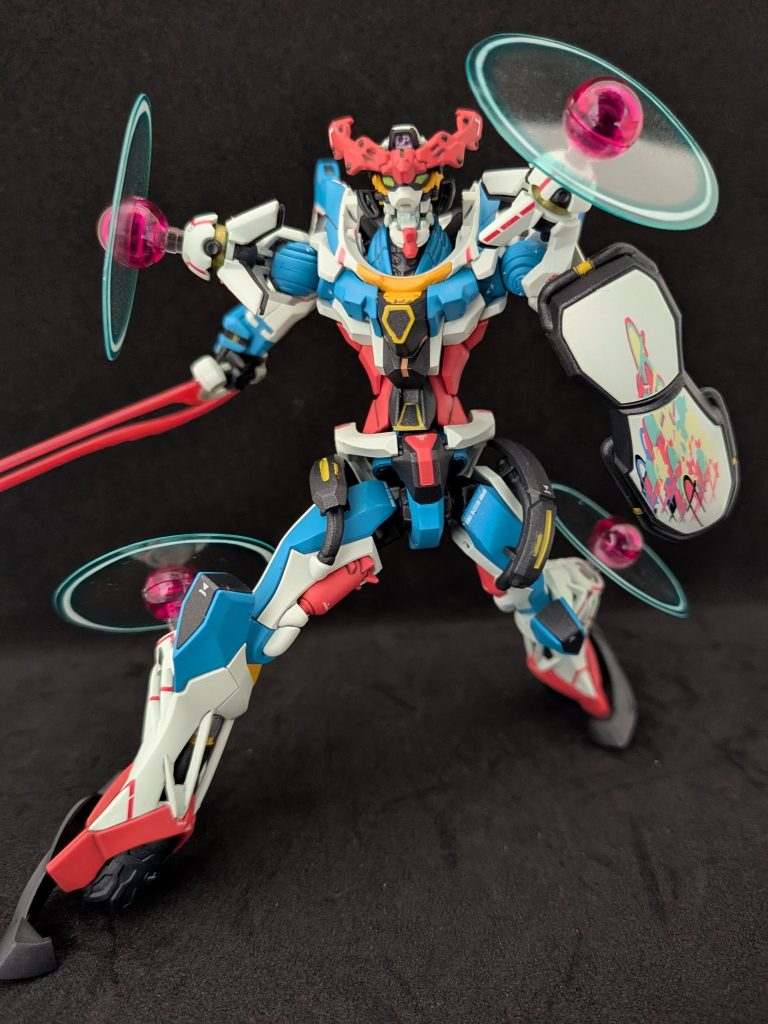 通常GQuuuuuuXを簡単フィニッシュで製作したことがあるんですけどその時ですら部分塗装がしんどかったのをすっかり忘れてました。今回もしんどかったです。