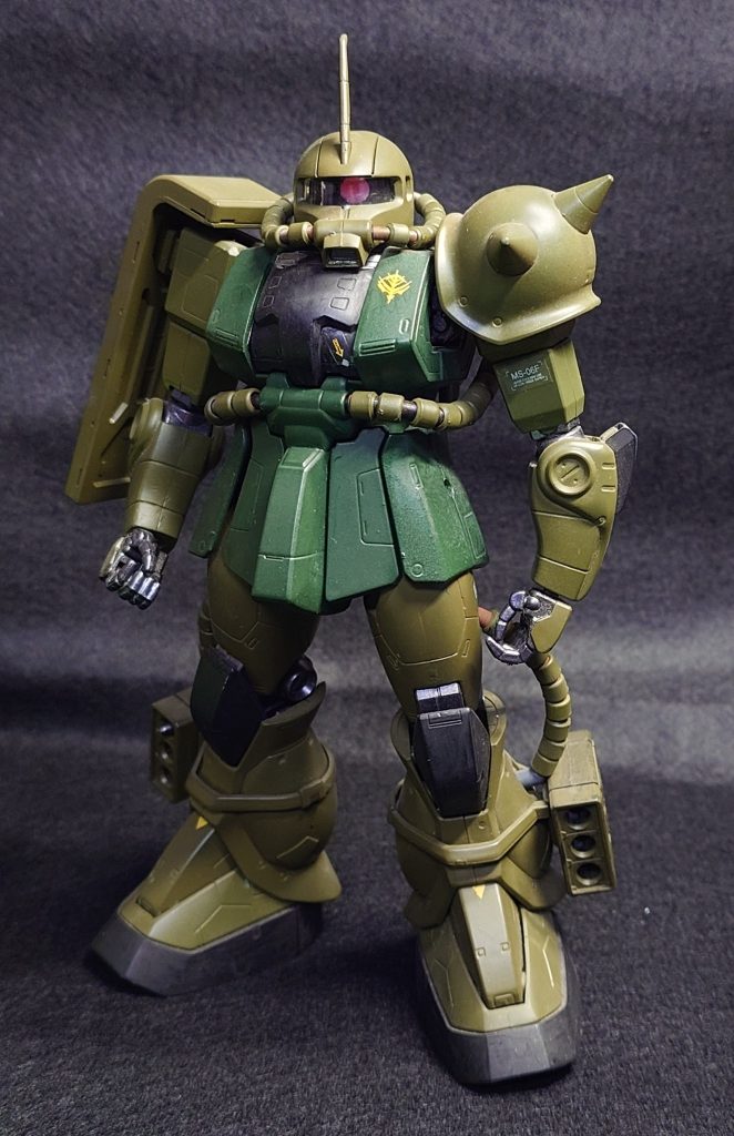 ジャンク品を整理してたら出て来ました。ランナーにスプレー塗装しただけの仕上げ