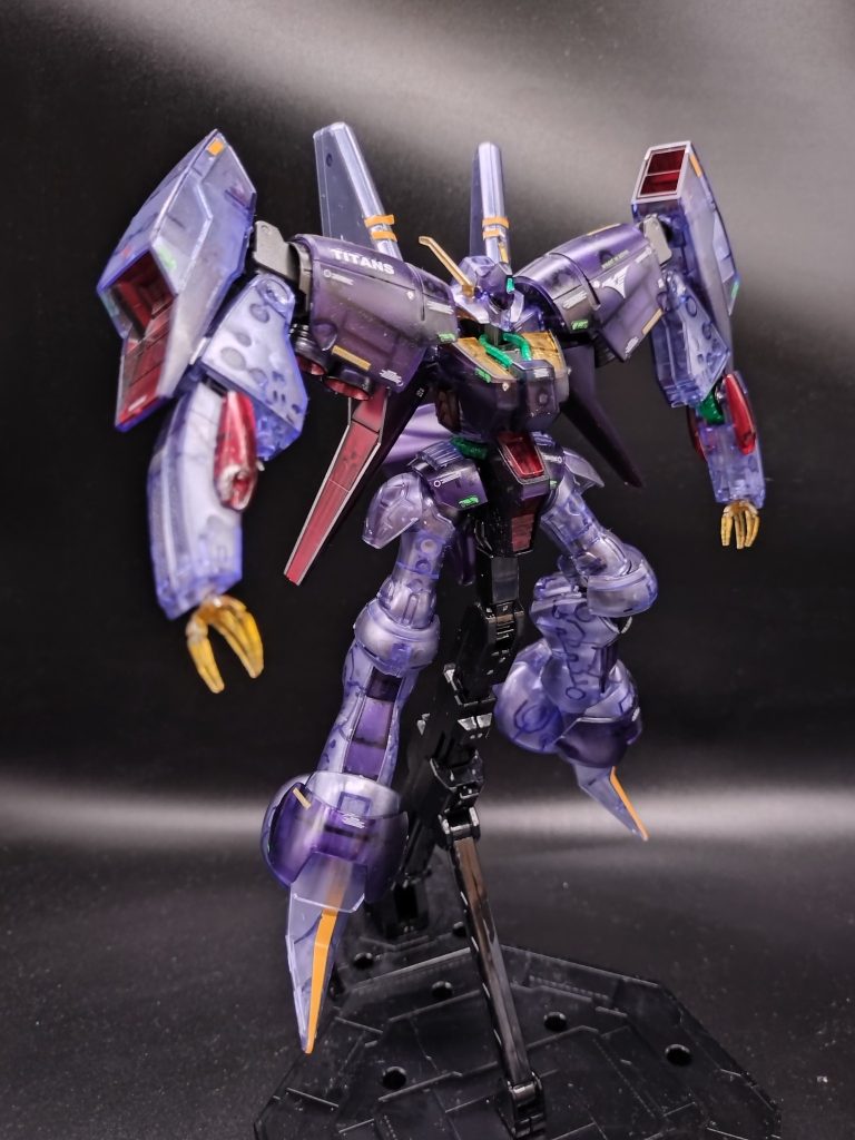 HGUC バイアラン　クリアカラー　をセミメカニカルコアメッキに