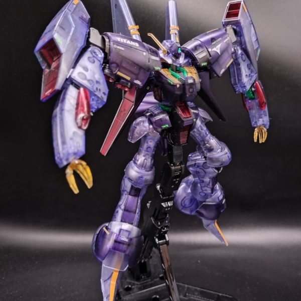 HGUC バイアラン　クリアカラー　をセミメカニカルコアメッキに