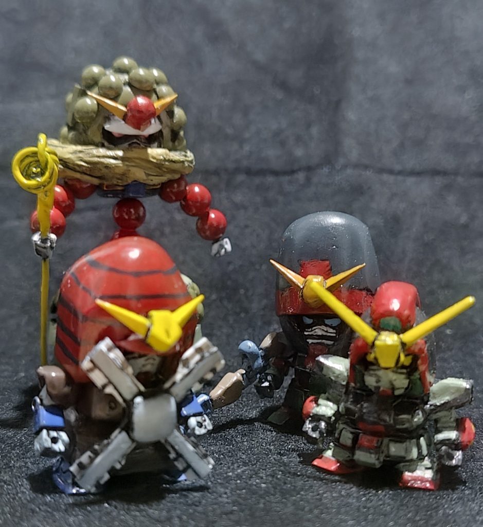 また再販か第二弾のG3ガンダムが手に入れば、また別のMFを作りたいです。
