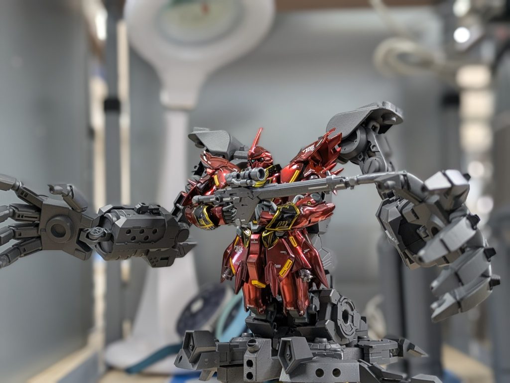 フレームは真鍮部分を30MMのジャンクパーツで隠した後、メカサフスーパーヘヴィーで簡単に。&nbsp;ご覧いただきありがとうございました！