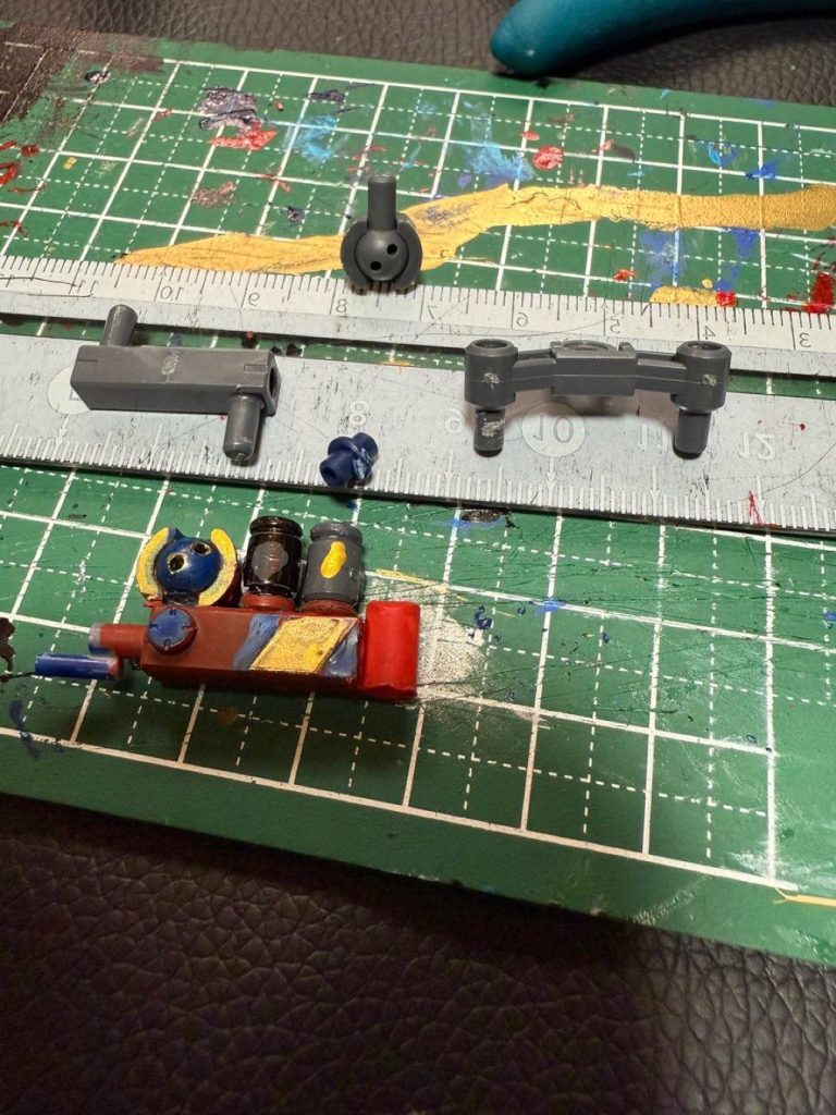 ベルトはボールデンボールアームズのジョイントと30MMのジョイントパーツで構成されている