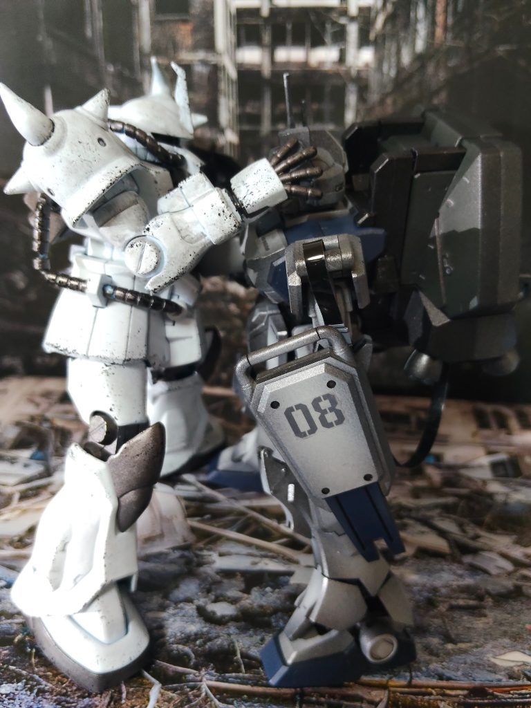 過去に製作したノリス専用機との戦闘