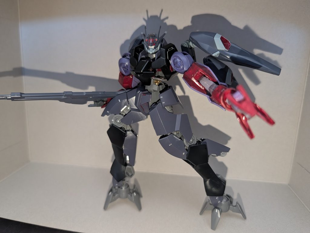 クローアームも長い手で戦えるので、接近戦もこなせます。