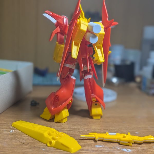 昔、改造途中で諦めた旧キットのバウです。（2枚目）