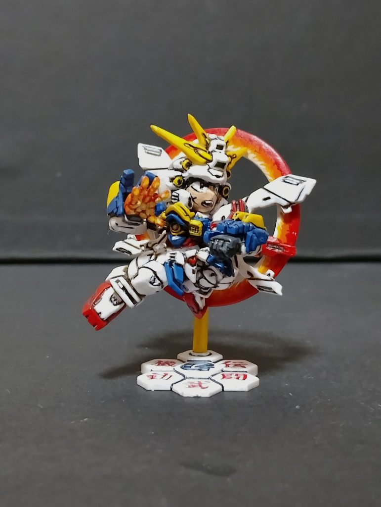 スペリオルディファイン　ゴッドガンダム(再塗装)