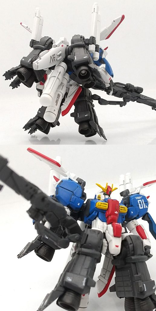 改修塗装完成品 Sガンダムブースター・ユニット装着型 ガンダムアーティファクト (Ex-Sガンダム改修品）–5枚目/制作者：ランゼル