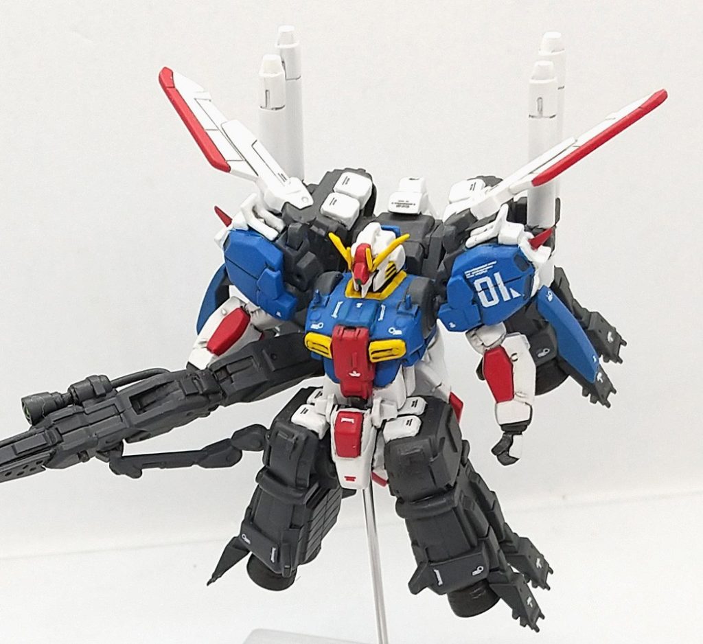 改修塗装完成品 Sガンダムブースター・ユニット装着型 ガンダムアーティファクト (Ex-Sガンダム改修品）–3枚目/制作者：ランゼル