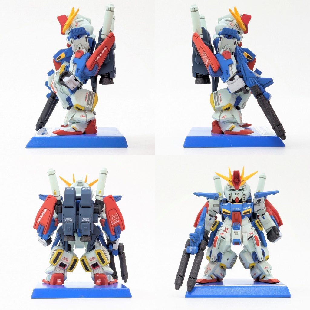 【塗装済み完成品】FW GUNDAM CONVERGE #30 ZZガンダム（Ver.Ka風ディティールアップ）–3枚目/制作者：SHIUMAI MODELS