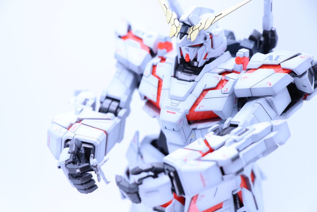 MG ユニコーンガンダム ＋ MS CAGE