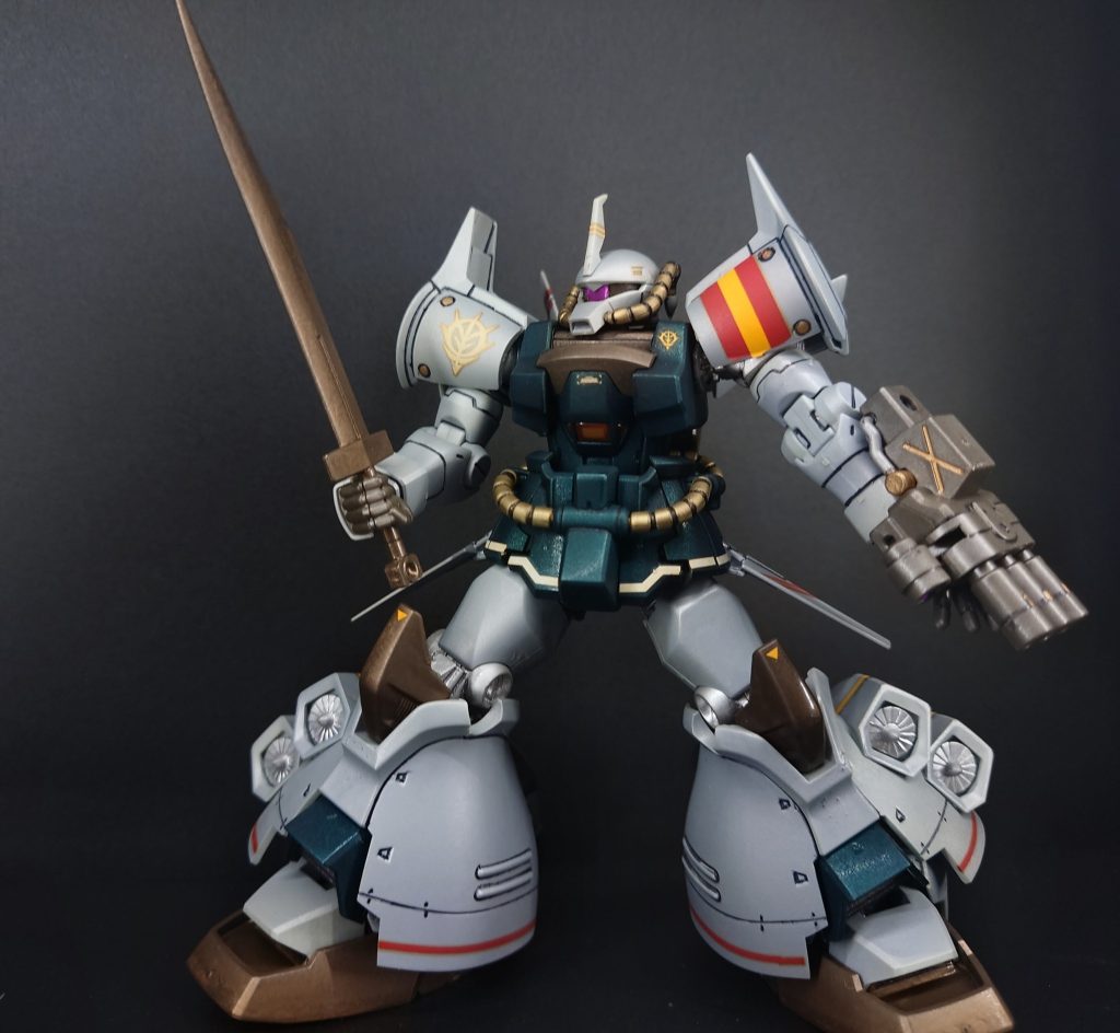 『機動戦士ガンダム 第08MS小隊』では、物語終盤に登場し、ギニアス・サハリンが開発を進めていた試作モビルアーマー「アプサラスIII」の護衛機として運用された。