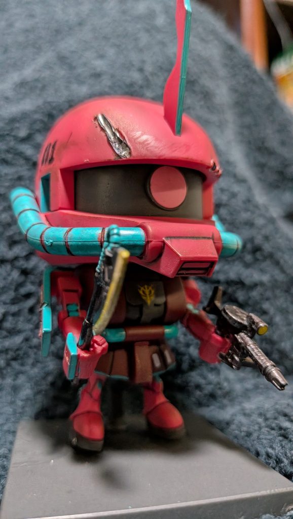 1.マチュの髪の毛＆ファッションのエメラルドグリーンを差し色に使用。2.シュウジ大好きみたいなのでハート2つ入れてみました🥴💞3.マチュの野生的な性格らしく、ダメージ加工してみました。
