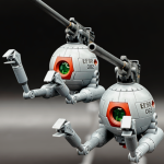 ボールも完成しました。キットの出来が良いので、基本工作して塗装しただけです。明暗[…]