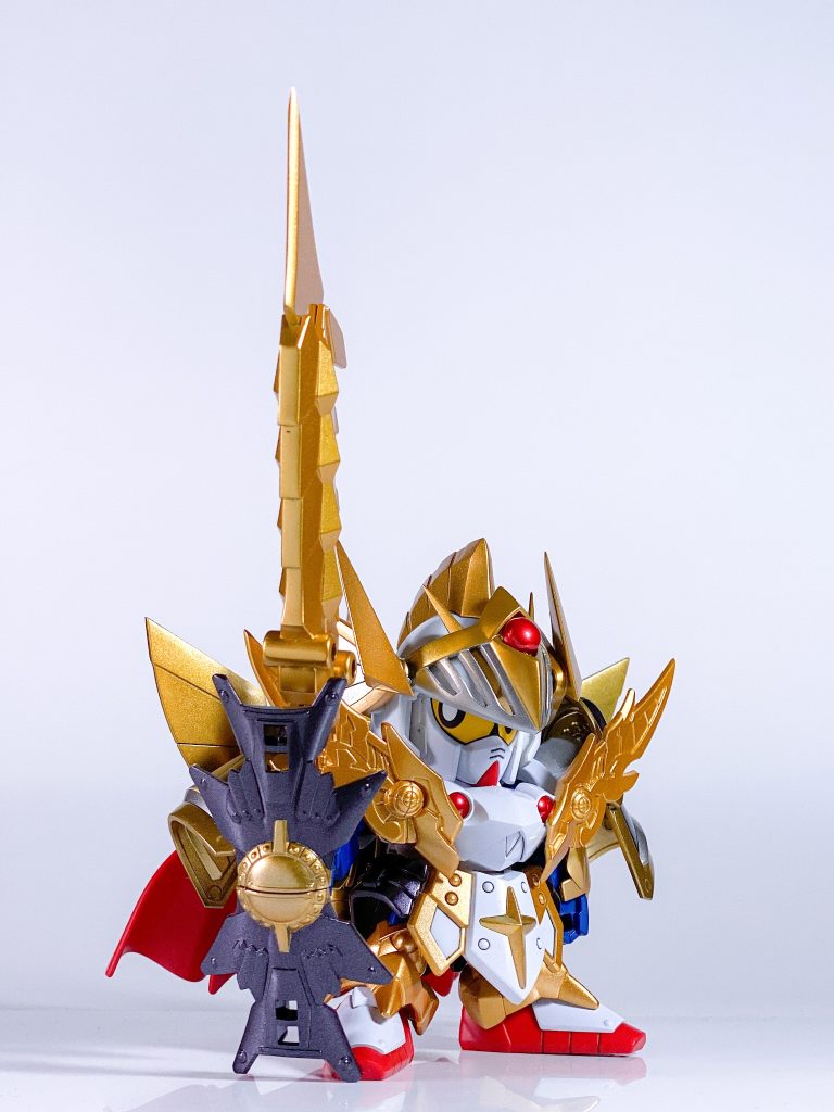 龍装覚醒の武装。こちらは曹丕ガンダム 、ゼロガンダム、プラ板ででっち上げました!