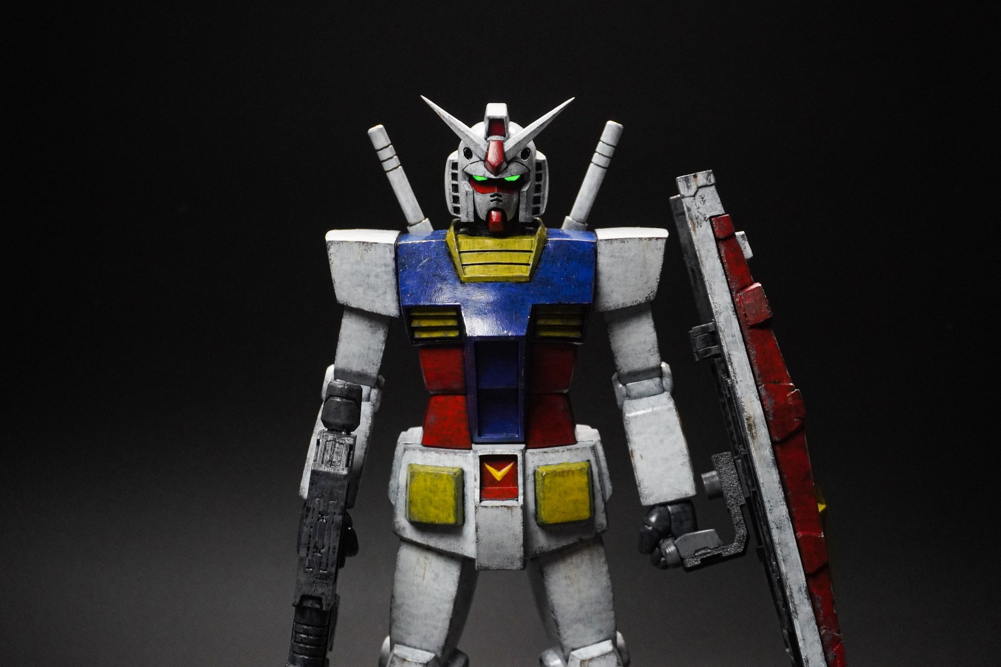 改造全塗装】全長30cm！？限界突破RX-78-2がPG級の迫力だった