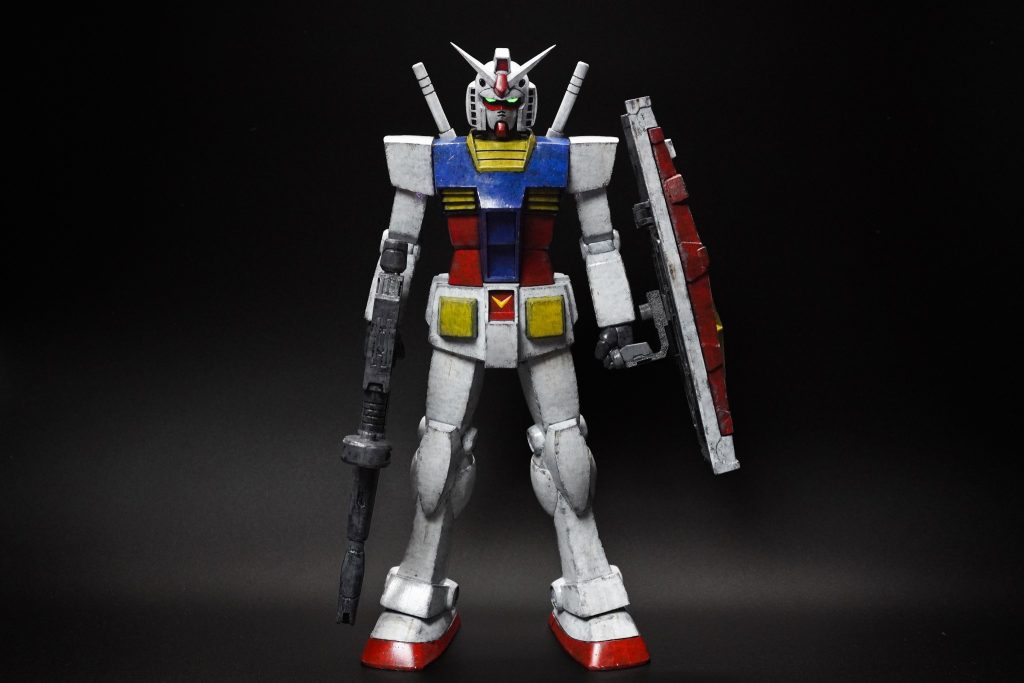 【改造全塗装】全長30cm！？限界突破RX-78-2がPG級の迫力だった。–2枚目/制作者：demmy_kuroyama