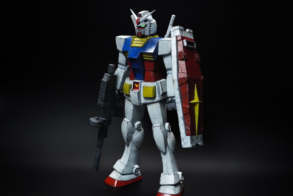 【改造全塗装】全長30cm！？限界突破RX-78-2がPG級の迫力だった。–3枚目/制作者：demmy_kuroyama