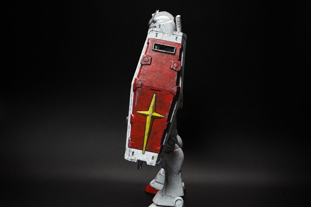 【改造全塗装】全長30cm！？限界突破RX-78-2がPG級の迫力だった。–4枚目/制作者：demmy_kuroyama