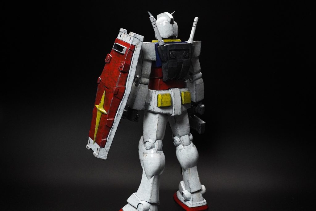 【改造全塗装】全長30cm！？限界突破RX-78-2がPG級の迫力だった。–5枚目/制作者：demmy_kuroyama