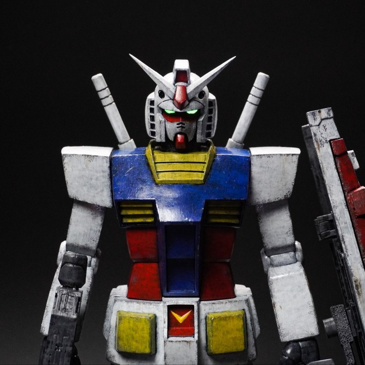 改造全塗装】全長30cm！？限界突破RX-78-2がPG級の迫力だった