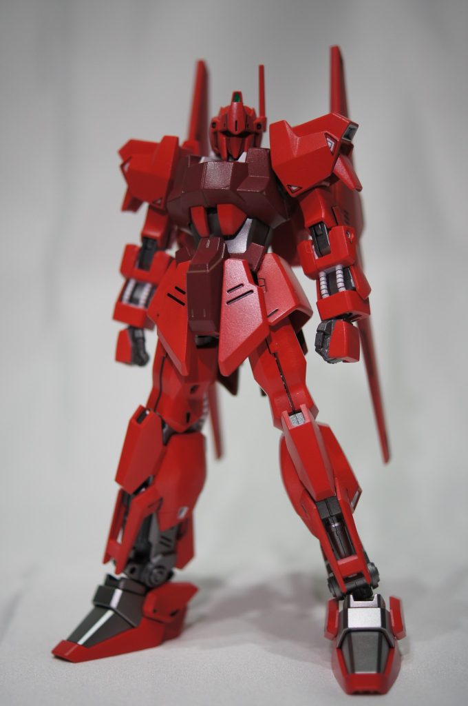 何かしらのガンプラを赤く塗装したい欲がすごい季節（？）が来たので赤く塗装してみました