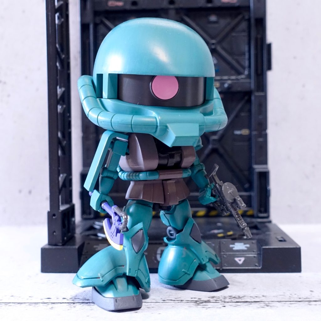 ザクプラくんリアルタイプカラー・脚部強化バージョン–4枚目/制作者：ミラノ