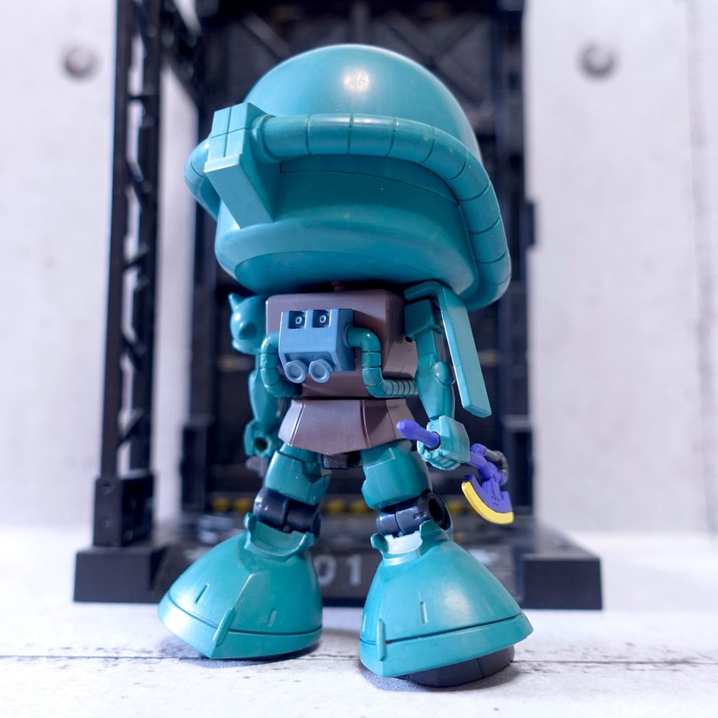 ザクプラくんリアルタイプカラー・脚部強化バージョン–5枚目/制作者：ミラノ
