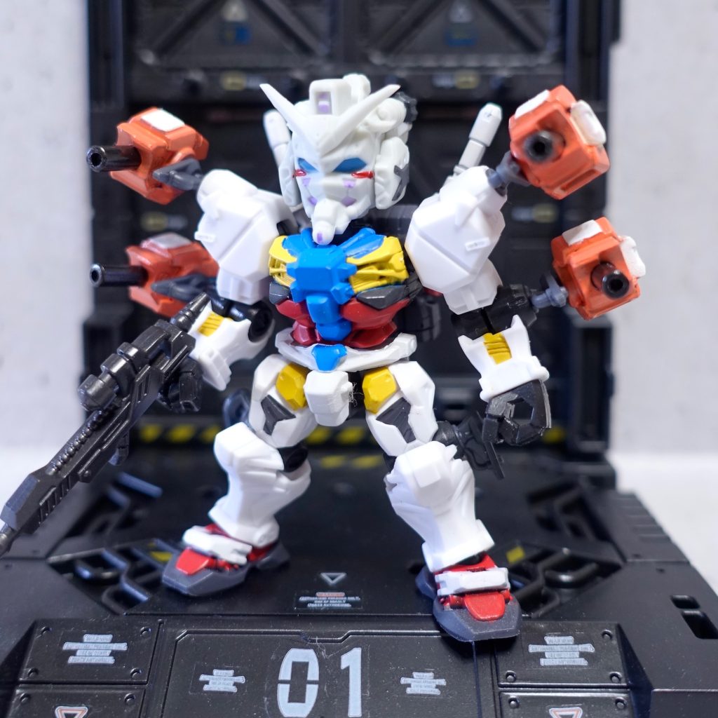 MSE・白いガンダム オリジナルビット装備
