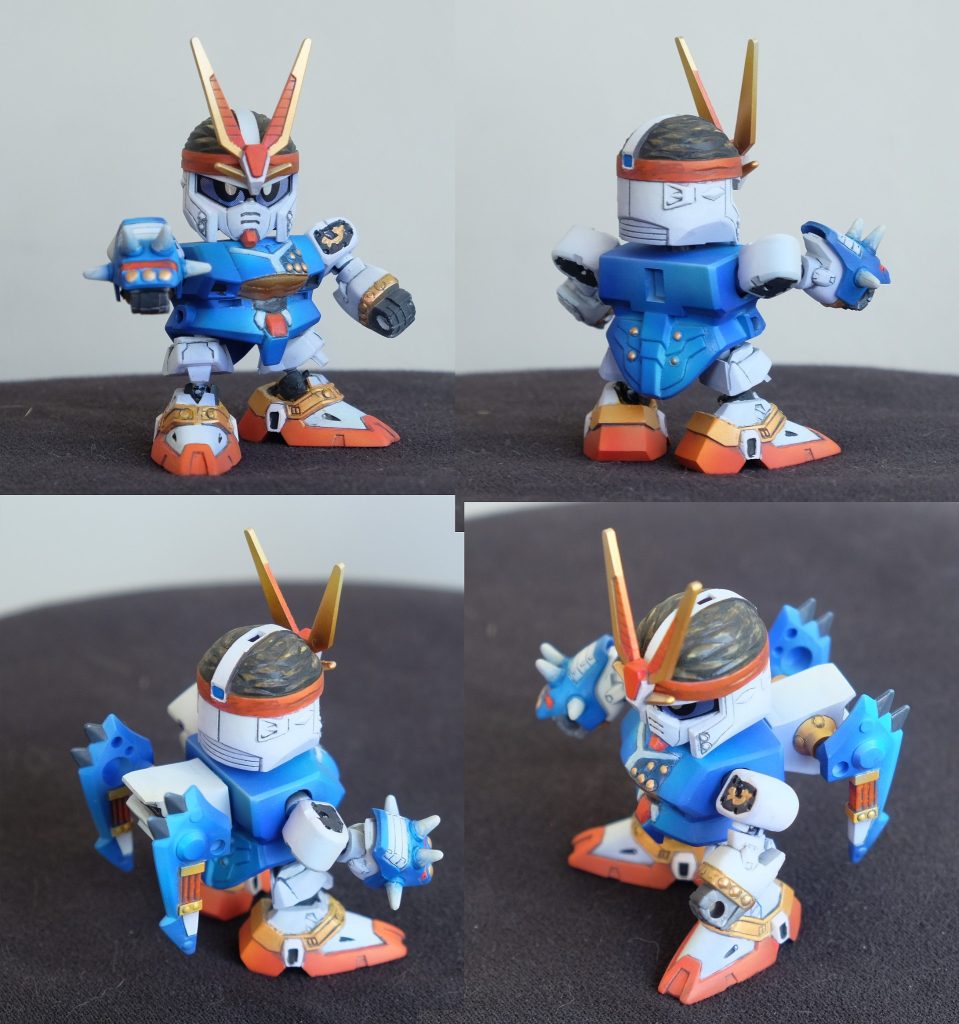 烈光頑駄無-SDガンダム-BB戰士-弓銃壱–3枚目/制作者：@unichen7