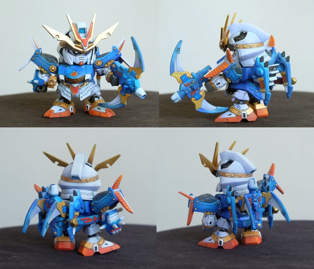 烈光頑駄無-SDガンダム-BB戰士-弓銃壱–2枚目/制作者：@unichen7