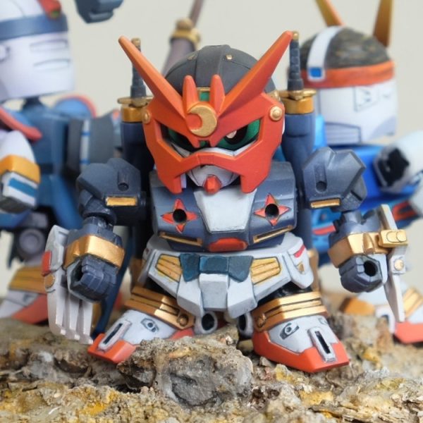 SDガンダム-BB戰士-烈光頑駄無-烈空頑駄無-烈破頑駄無