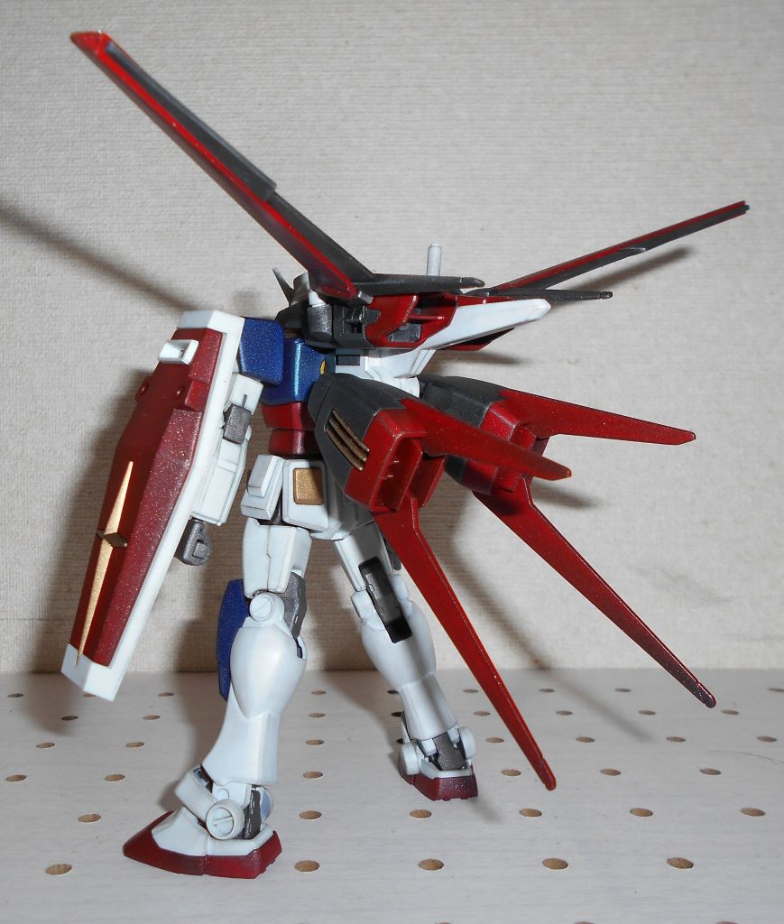 エールストライカーパックは歴代ガンダムで一番オーソドックスで一番カッコイイと思います。