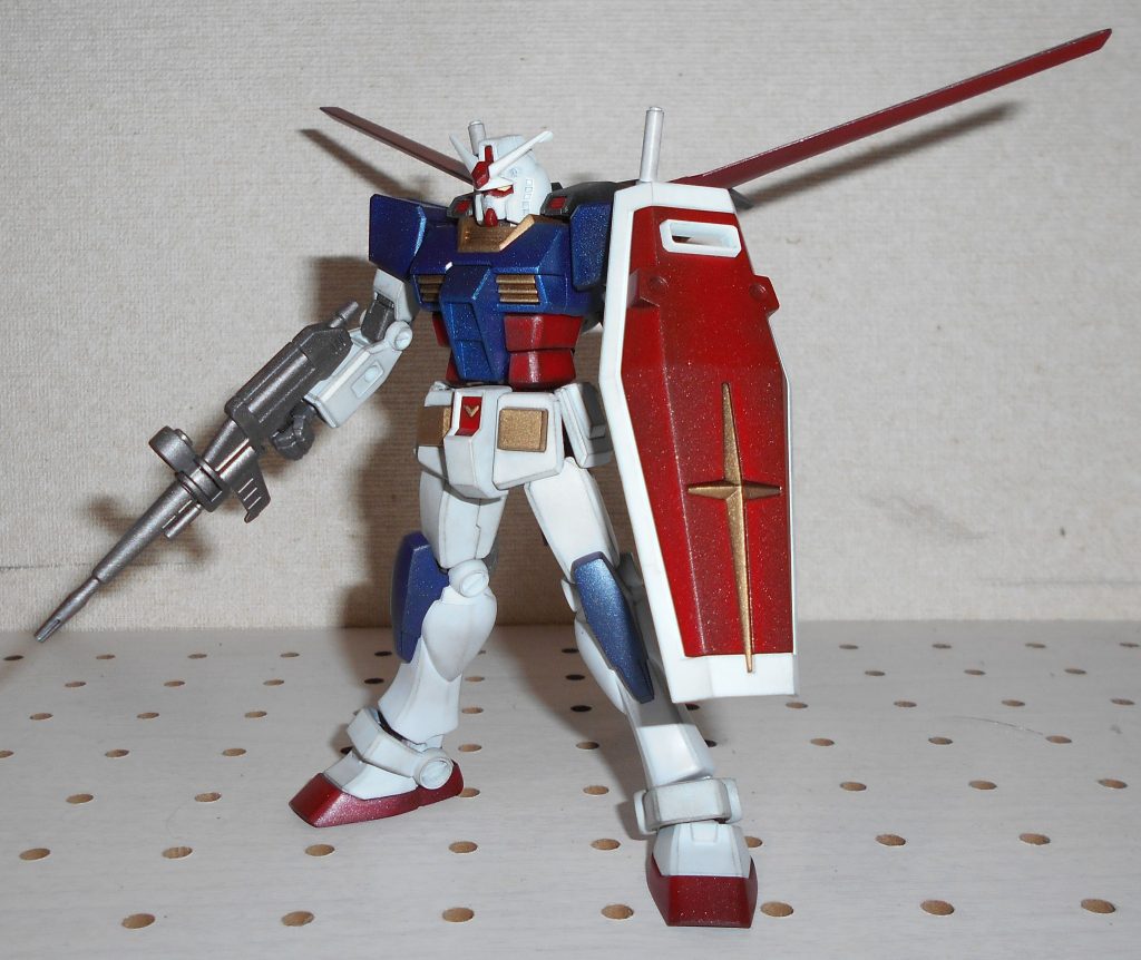 今度は別のガンダムをベースに改造しよう。