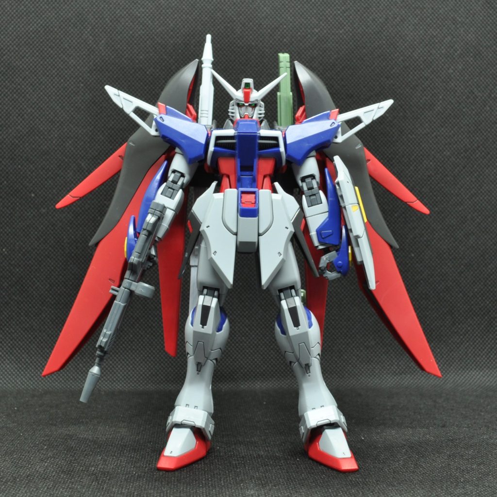 HG　デスティニーガンダムSpecⅡ＆ゼウスシルエット–2枚目/制作者：さむ。
