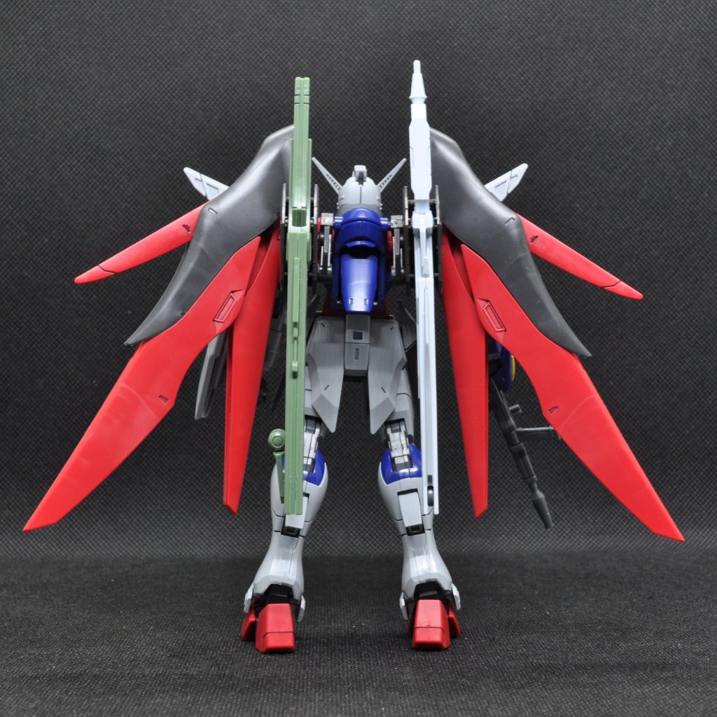 HG　デスティニーガンダムSpecⅡ＆ゼウスシルエット–4枚目/制作者：さむ。