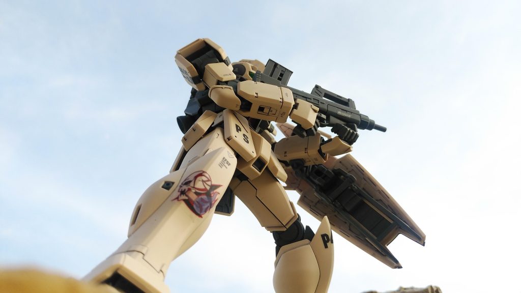 射撃時、戦場カメラマンから見た構図1