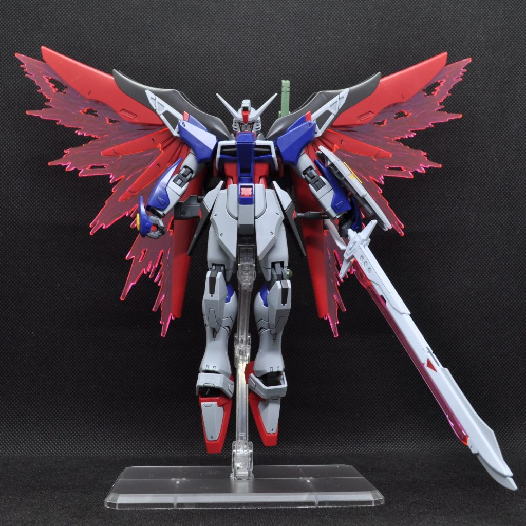 HG　デスティニーガンダムSpecⅡ＆ゼウスシルエット–6枚目/制作者：さむ。