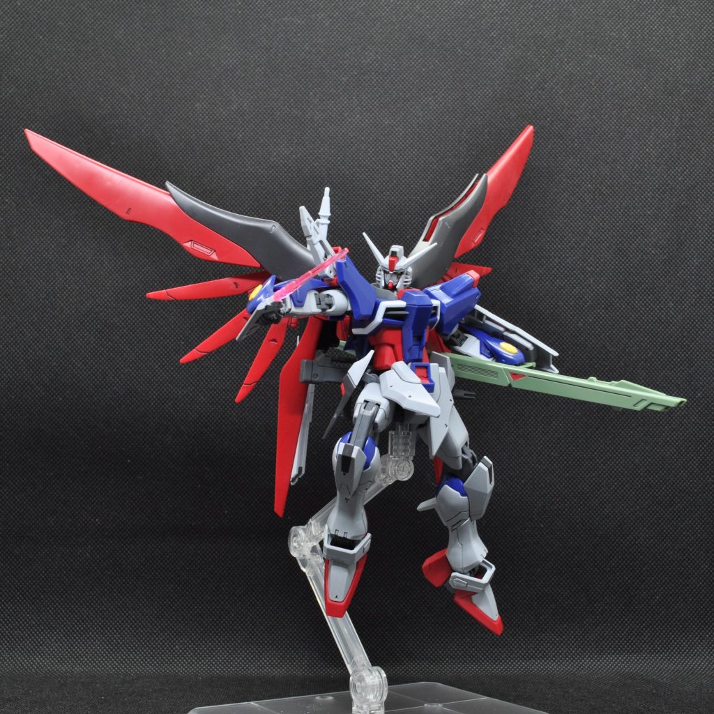 HG　デスティニーガンダムSpecⅡ＆ゼウスシルエット–8枚目/制作者：さむ。