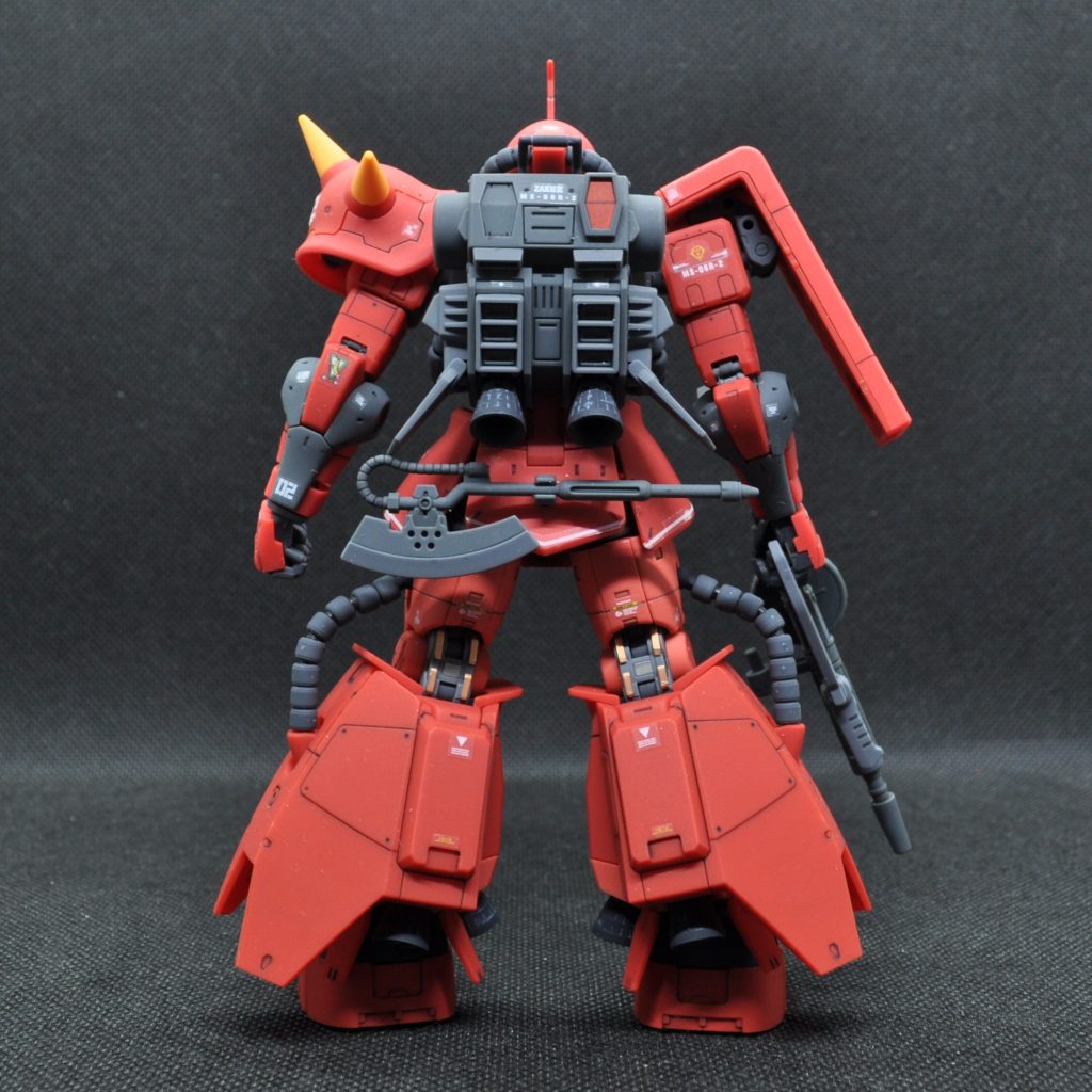 RG　ジョニー・ライデン専用ザクⅡ–4枚目/制作者：さむ。