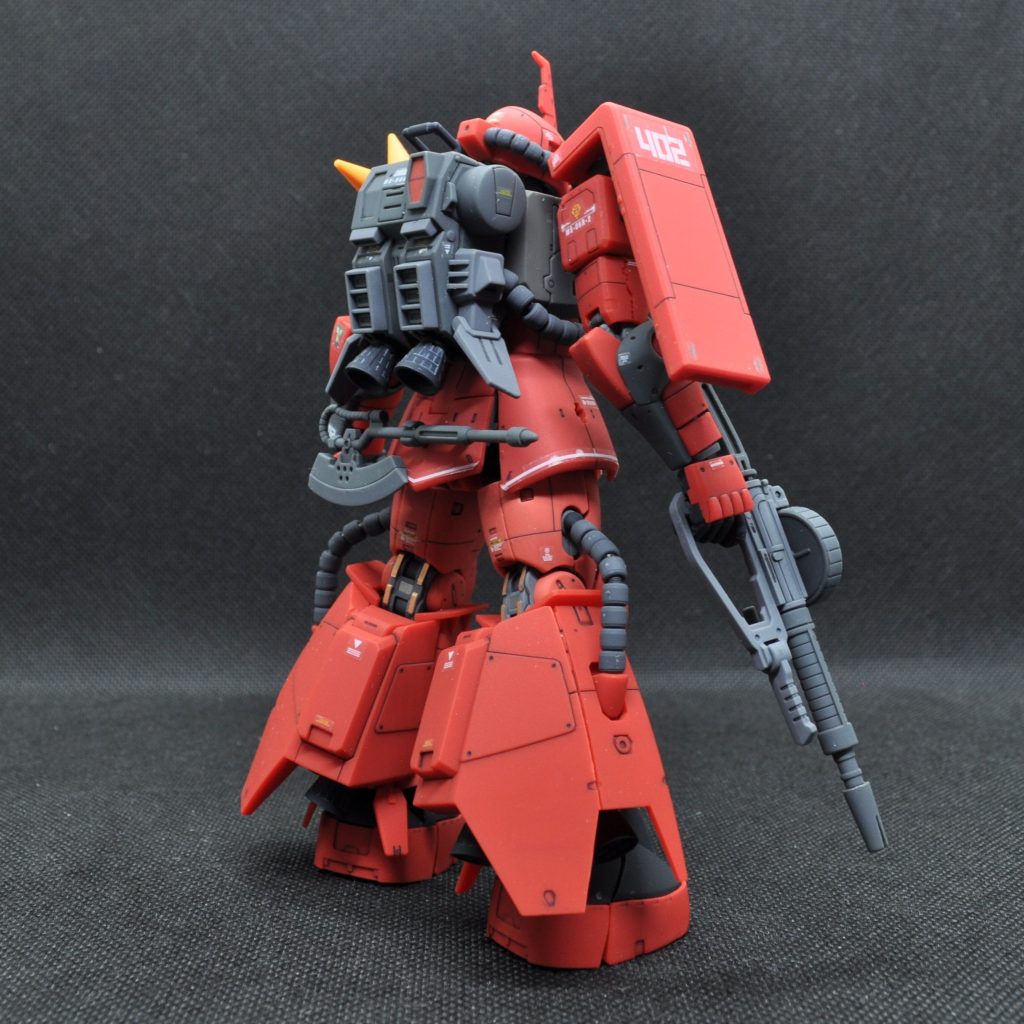 RG　ジョニー・ライデン専用ザクⅡ–5枚目/制作者：さむ。