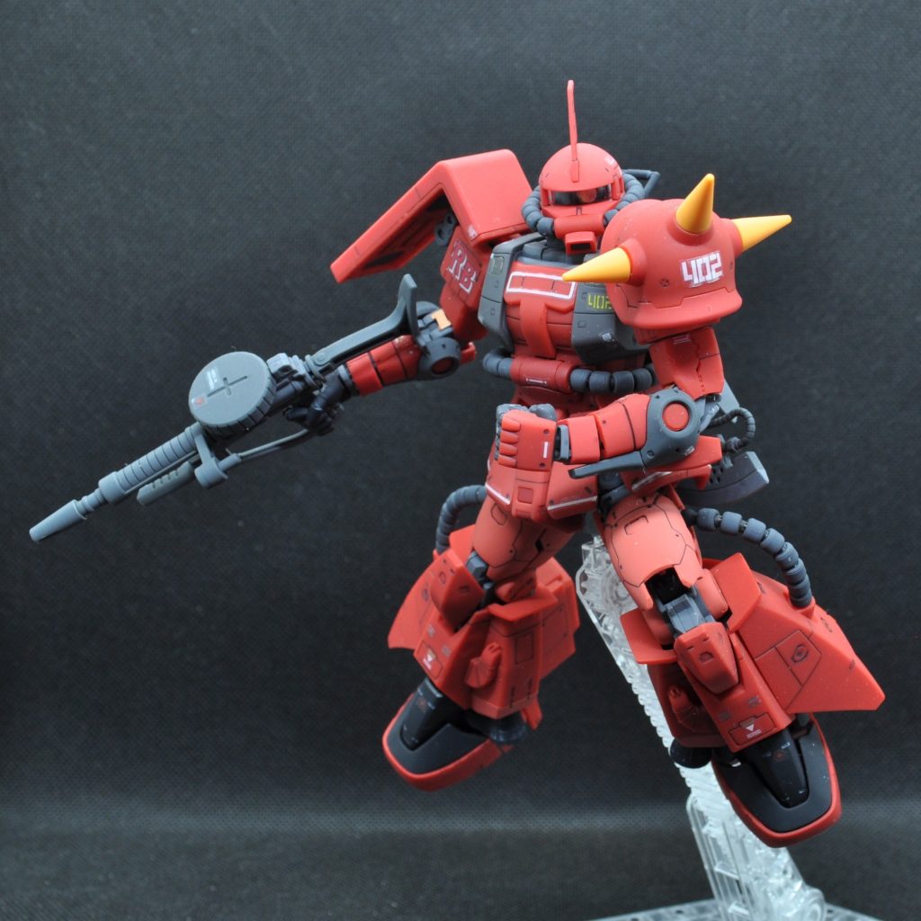RG　ジョニー・ライデン専用ザクⅡ–6枚目/制作者：さむ。