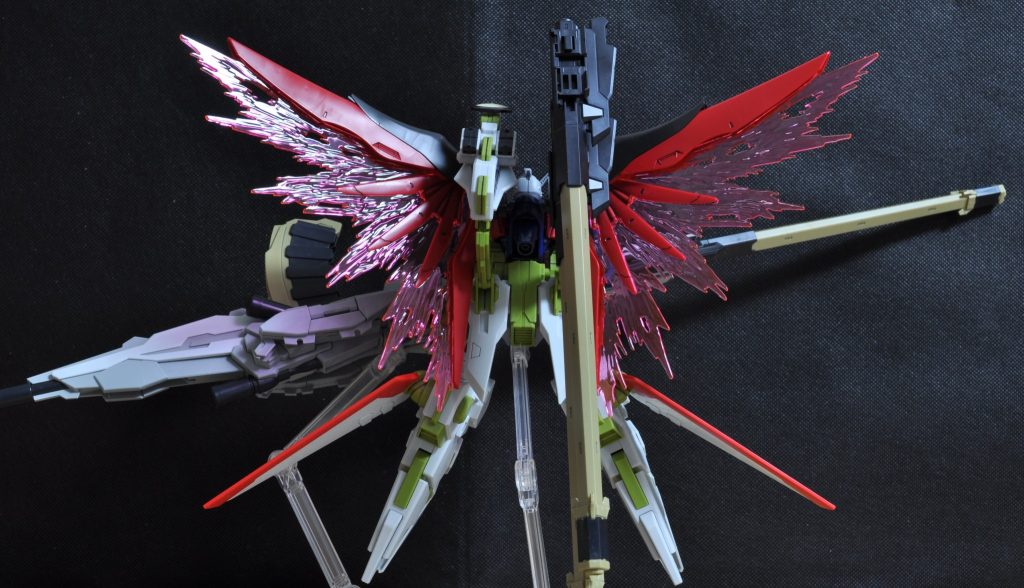 HG　デスティニーガンダムSpecⅡ＆ゼウスシルエット–6枚目/制作者：さむ。