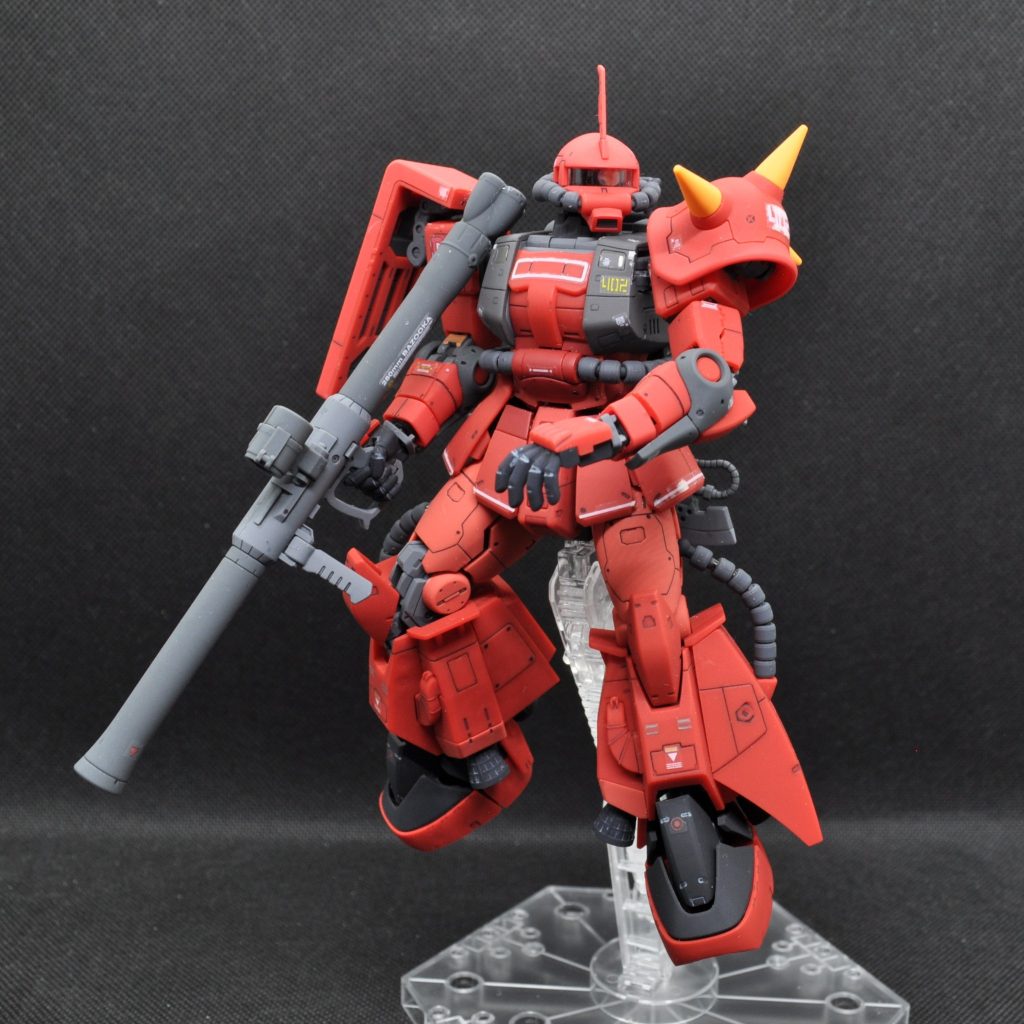 RG　ジョニー・ライデン専用ザクⅡ–2枚目/制作者：さむ。