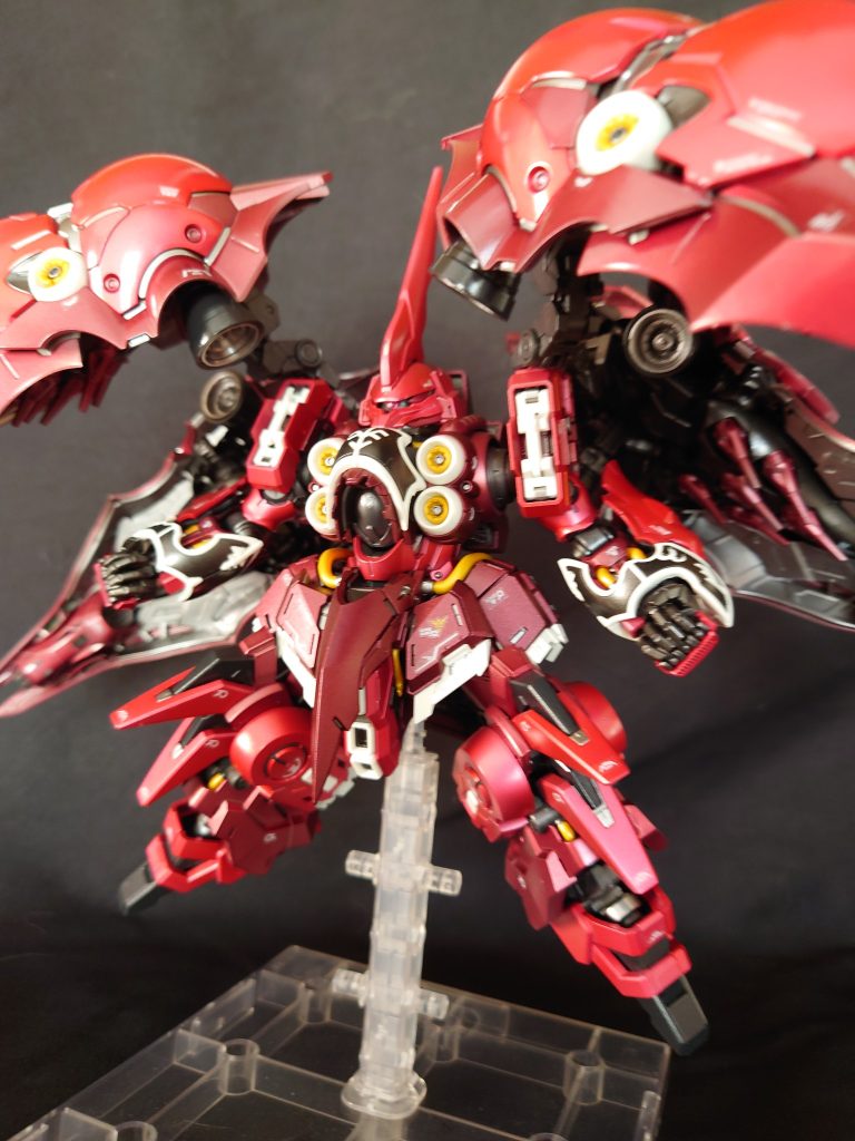 ガンダムじゃない機体作るのはBB戦士のネオジオング以来10年ぶりですね。