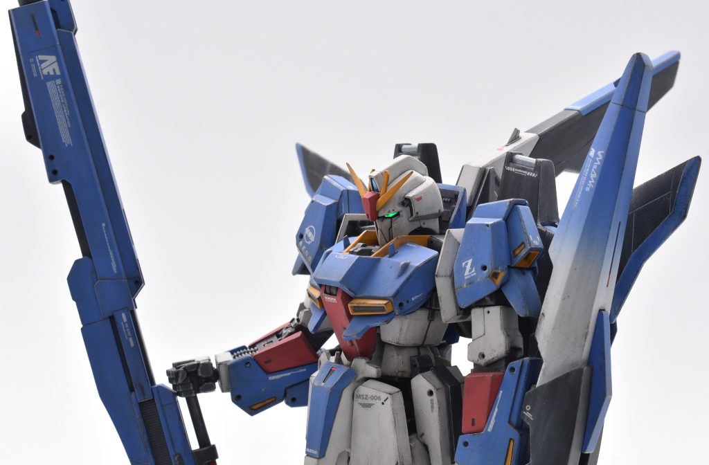 HGUCゼータガンダム【ファレホ・ウェザリング】–3枚目/制作者：仁@ファレホで塗装